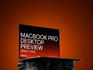 Macbook Pro Desktop Preview Mockup